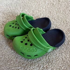 CROCS Kids Green and Blue - C5